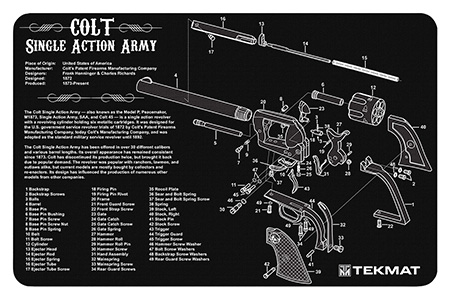 TEKMAT TEK-R17-SAA           17X11 COLT SA ARMY