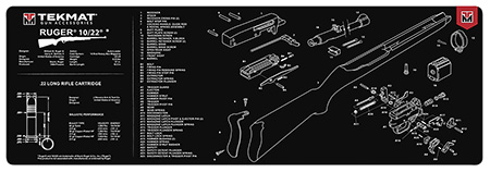 TEKMAT TEK-R36-1022        36X12 LG RUGER 10/22