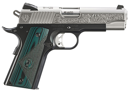SR1911 CMDR 45ACP GREEN GRIP