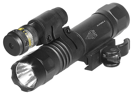 UTG LED FLSHLGHT W/ADJST RED LASR QD