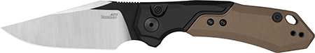 Kershaw Launch 19 3.3" Clip Fold Plain Brown