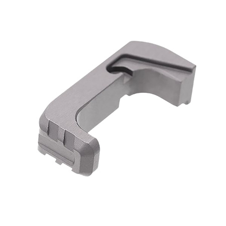 Tyrant CNC Extended Magazine Release For Glock 43x/48 - Grey