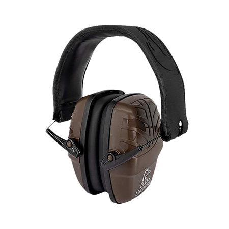 Ducks Unlimited Low Profile Earmuff - Brown