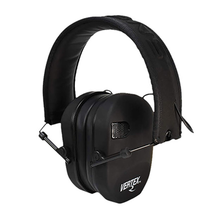 VERTEX ELECTRONIC LOW-PROFILE EARMUFF