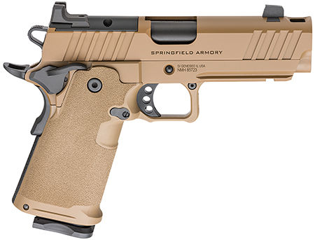 SPR 1911 DS PRODIGY 9MM 4.25 AOS COMP COYOTE LC