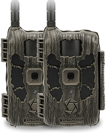 STEAKTH CAM DECEPTOR MAX 2.0 / DUAL CORE CELLULAR CAMERA/ 40MP / 2 PACK