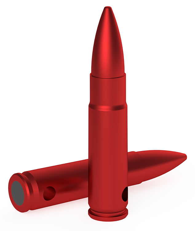 B/C DURA CAP TRAINING 300BLK 6PK RED