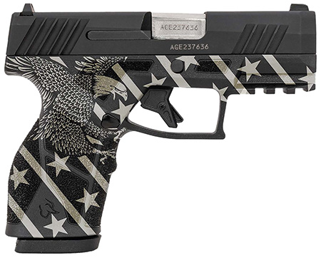 Taurus GX2 9MM 3.38'' 2x10RDS BK EAGLE EN1