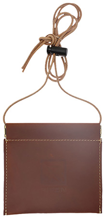 Riven Leather Diaphragm call pouch/lanyard