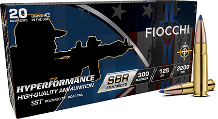 FIOCCHI HYPR SBR 300BLK 125GR 20/200