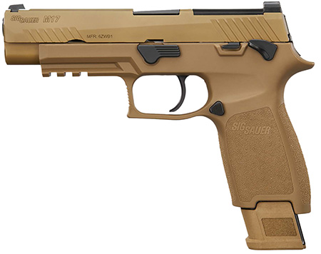 SIG M17 9MM 4.7 MS COY 17/21RD