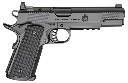 SPRINGFIELD 1911 9MM 5'' TRP AOS W/LIGHT RAIL (3) 9 BLACK