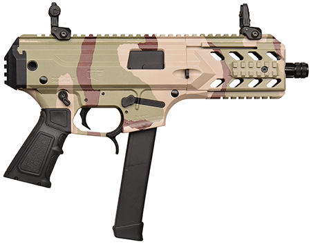 GForce Blade 6 9MM 6" 15+1 Pistol 1 15 RD mag Flip up sights Ambi safety Aluminum Glock -style mags GForce.