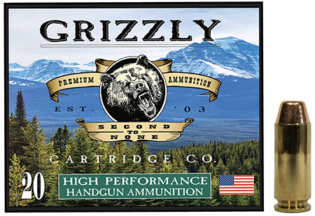 GRIZZLY GC10CM2   10MMAUTO 200GR FMJ-FP      20/10