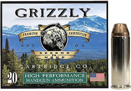 GRIZZLY GC45C+P3    45COLT+P 225GR JHP       20/10