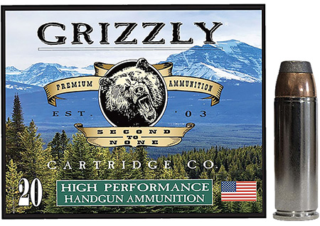 GRIZZLY GC45C+P10   45COLT+P 300GR BONDED FP 20/10