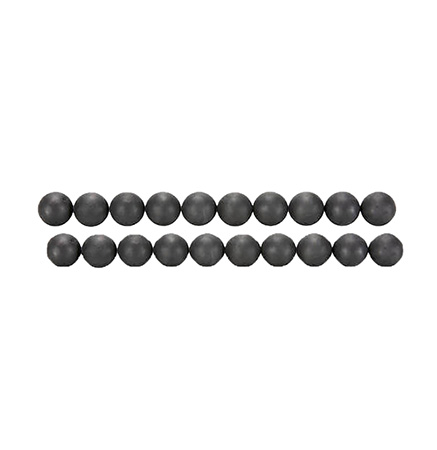 P2P RUBBER BALLS 20CT BLK