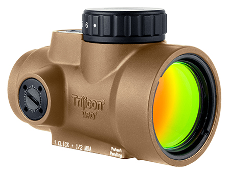TRIJICON MRO SD 1X25 2 MOA GREEN DOT COY