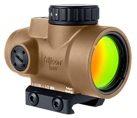 TRIJICON MRO SD 1X25 2 MOA GREEN DOT COY LOW
