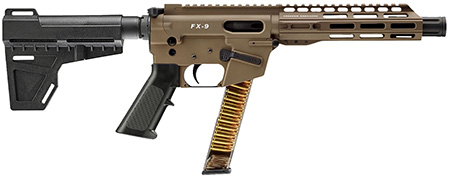 FREEDOM ORDNANCE FX9P8-FDE    9MM 8" KAK   31R FDE