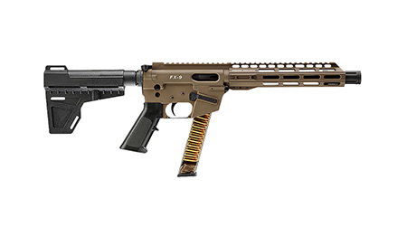 FREEDOM ORDNANCE FX9P10-FDE   9MM 10"KAK   31R FDE