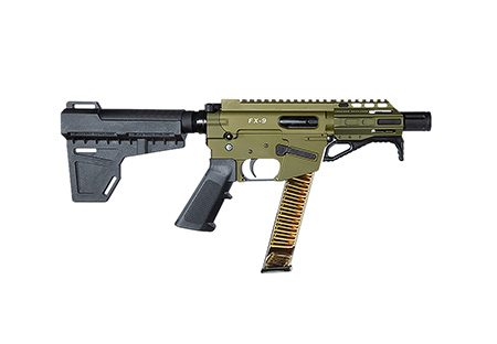 FREEDOM ORDNANCE FX9P4-ODG    9MM 4" KAK   31R ODG