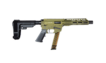 FRD ORD FX9 SBA3 9MM 8" 32RD ODG