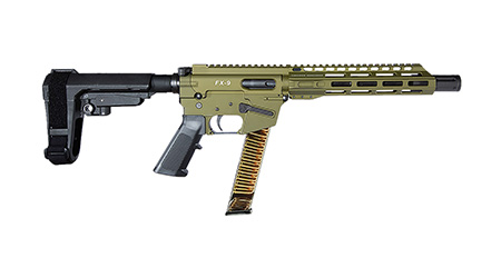FREEDOM ORDNANCE FX9P10S-ODG  9MM 10"BRACE 31R ODG