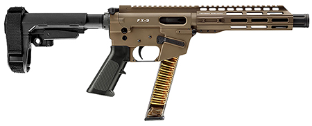FRD ORD FX9 SBA3 9MM 8" 32RD FDE