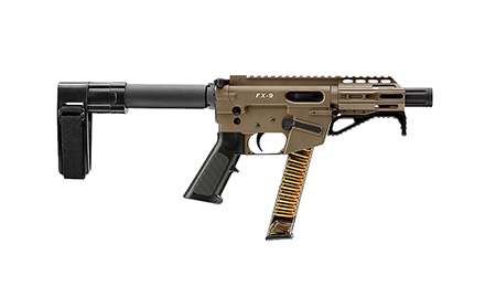 FREEDOM ORDNANCE FX9P4SBMFDE  9MM 4" MINI BRC  FDE