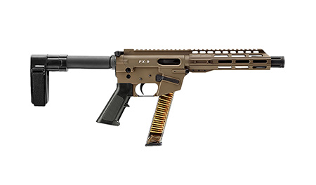 FREEDOM ORDNANCE FX9P8SBMFDE  9MM 8" MINI BRC  FDE