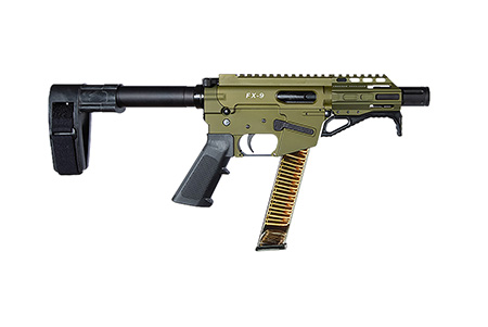 FREEDOM ORDNANCE FX9P4SBMODG  9MM 4" MINI BRC  ODG