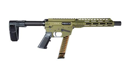 FREEDOM ORDNANCE FX9P10SBMODG 9MM 10"MINI BRC  ODG
