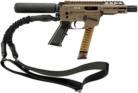FREEDOM ORDNANCE FX9P4T-FDE   9MM 4" TUBE 31R  FDE