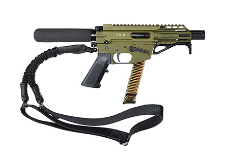 FREEDOM ORDNANCE FX9P4T-ODG   9MM 4" TUBE  31R ODG