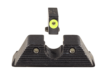 Trijicon HD XR Night Sight Set Yellow Front Outline for Glock Models 42&43
