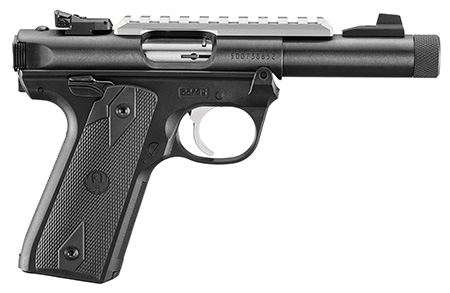 RUGER IV 22/45 22LR 4.4" 10RD OR BLK