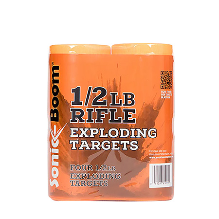 1/2LB Exploding Rifle Target ? 4 Pack
