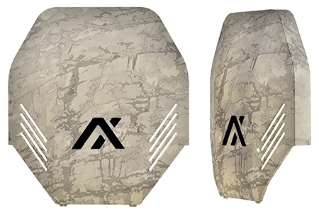 AXIL MX PLATE 1 SET SLATE DSRT TAN