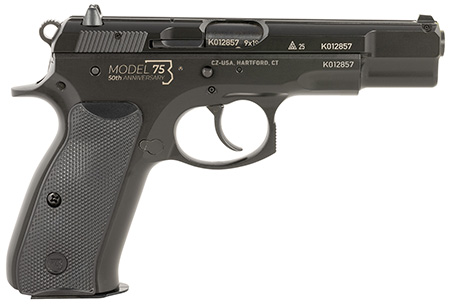 CZ 75 B 50TH ANNIV 9MM 10RD