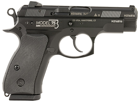CZ 75 D COMPACT 50TH ANNIV 9MM 10RD