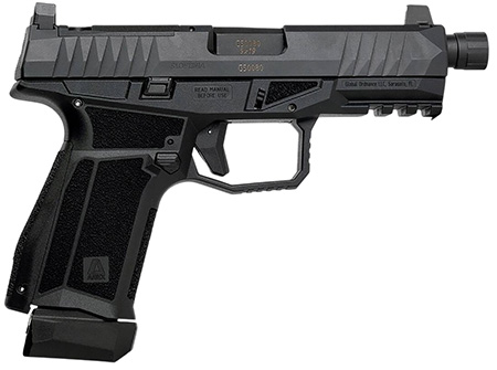 AREX DELTA M TACTICAL HGA 9MM 4.6IN BBL BLACK OPTIC READY 1-15RD & 1-7RD PLATE KIT INCLUDED