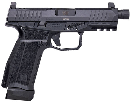 AREX DELTA X TACTICAL HGA 9MM 4.6IN BBL BLACK OPTIC READY 1-17RD & 1-19RD PLATE KIT INCLUDED