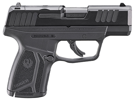 RUGER MAX-9 9MM PISTOL BLACK 3.2" OPTIC READY 1-12RD MAGS