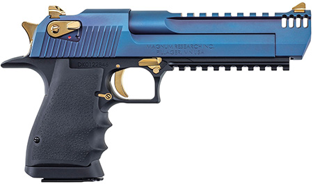 MGNM RSRCH LT WEIGHT DE50 PSTL CARBO BLUE/GOLD APPTMNTS 6" BARREL