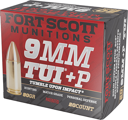 9mm+P SCS TUI 80gr 20/Bx