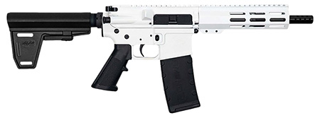 223WYLDE PISTOL W/BRACE 7.5" 30RD WHITE