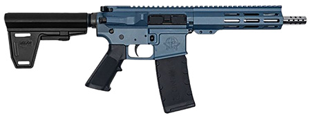 GREAT LAKES FIREARMS GL-15 HGA 223 WYLDE 7.5IN BBL ORC  BLUE TITANIUM/SS 30RD GFAB001 BRACE