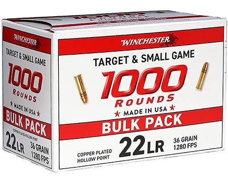 WIN WHITE BOX 22LR 36GR HP 1000/2000
