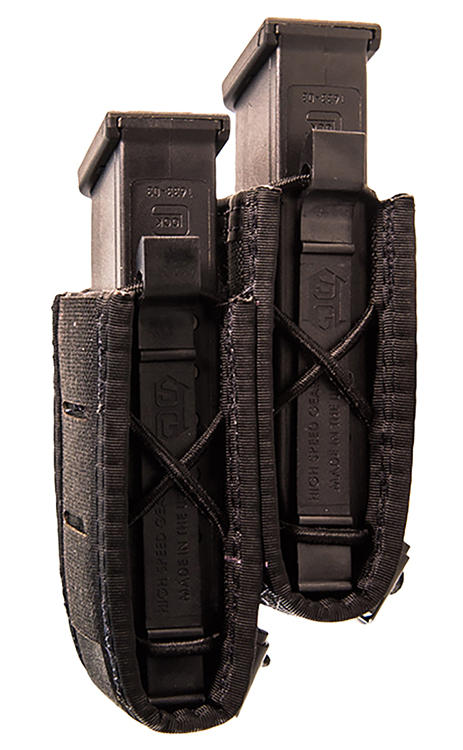 HSGI 41PS02BK DUTY STAGGERED DOUBLE PISTOL TACO